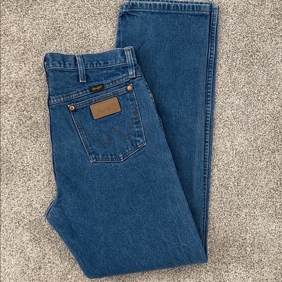Wrangler Cowboy Cut straight leg original fit jeans 34 x 34 13mwz - Picture 6 of 8